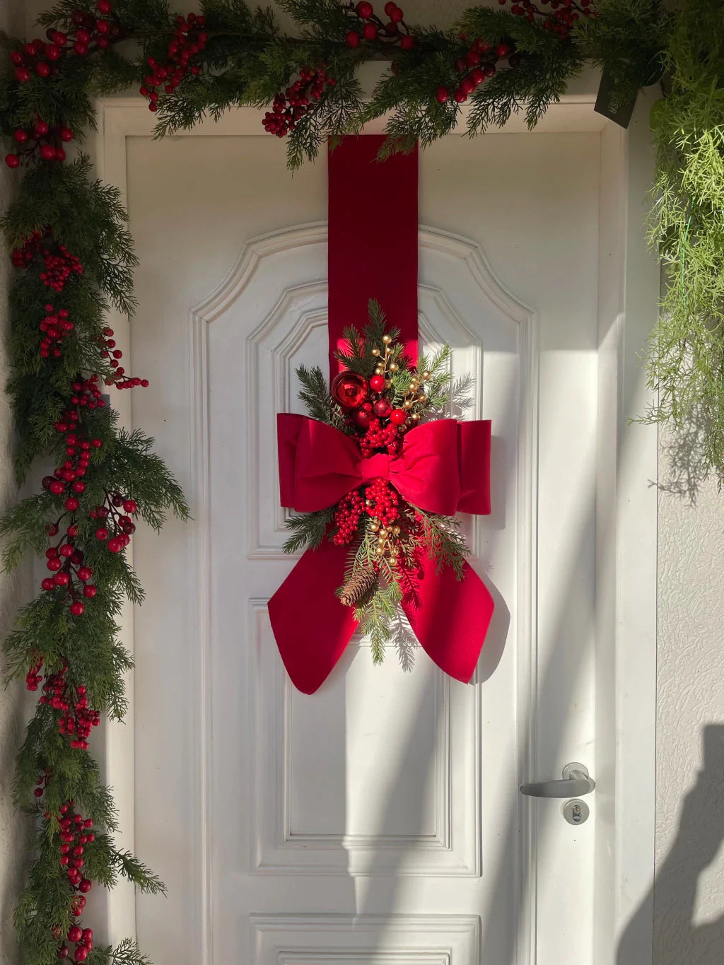 Escapulário De Natal Veludo 2,10x36cm