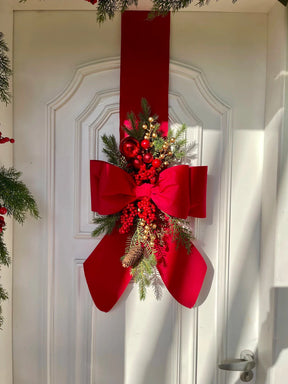 Escapulário De Natal Veludo 2,10x36cm